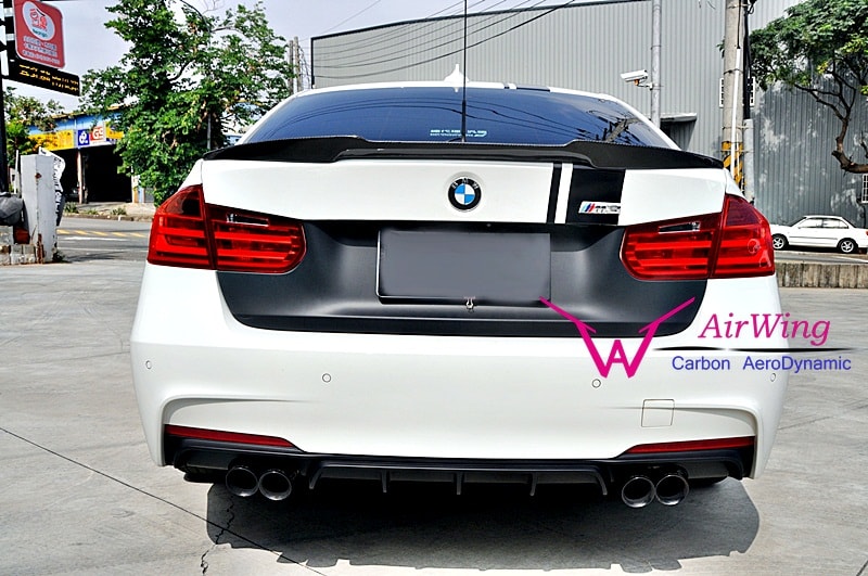 BMW F80 M3 F30- M4 style carbon trunk spoiler 1