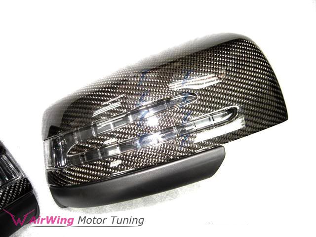 W207 - AMG style carbon mirror cover 2