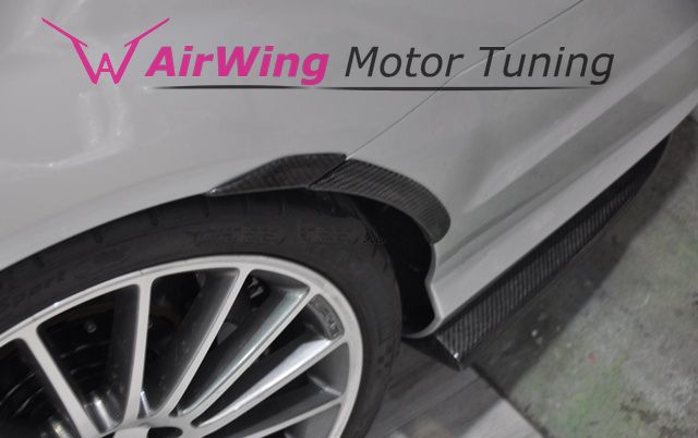 W204 – AirWing style Carbon Rear Fender Trim 2