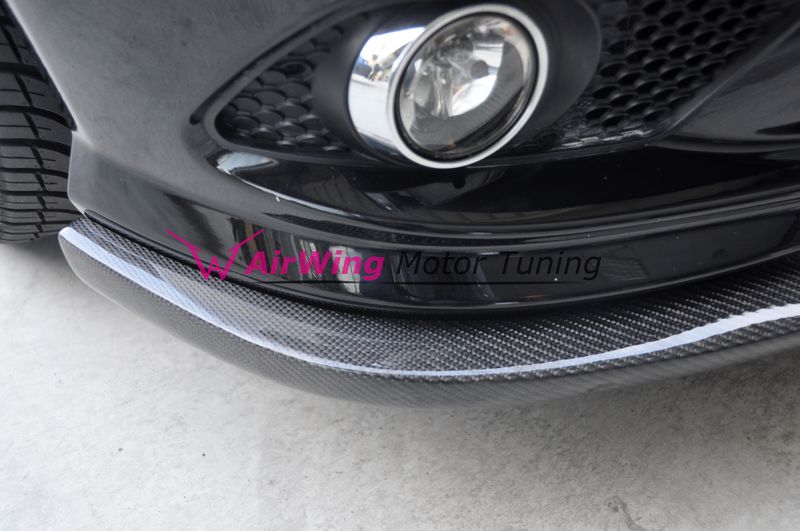W204 （2007~2011） – GODHAND style Carbon Front Lip Spoiler 03