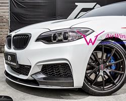 F22 –Performance style Carbon Front Lip Spoiler