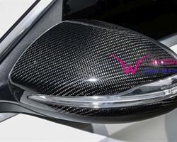W205 C63 - AMG style carbon mirror cover