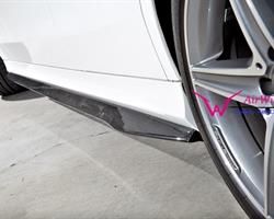 W205 C63 - AirWing style Carbon Side Skirt Splitter