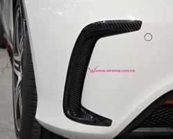 W176 - AirWing style rear bumper carbon vent