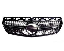 W176 - AirWing style Diamond Carbon Grille