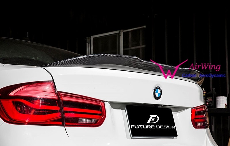 BMW F30- PSM carbon trunk spoiler 04