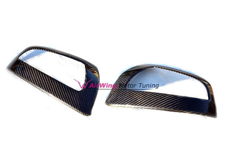 W204 C63 (2007~2011) - AMG style carbon mirror cover 4