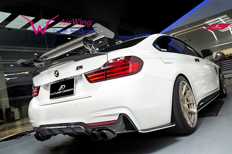 F32 – GTS style Carbon Rear Wing 03