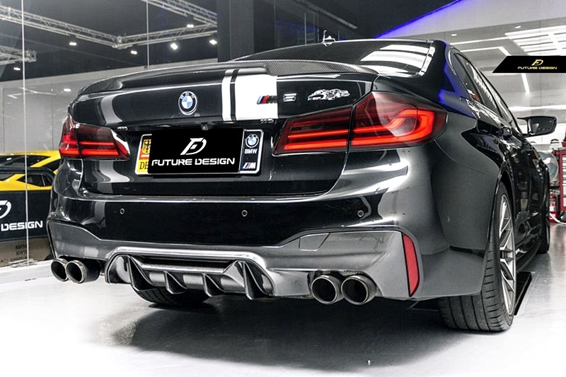 F90 M5 – Performance style Carbon Rear Diffuser 02