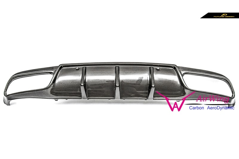 Mercedes-Benz W205 C63 - FD-GT style Carbon Rear Diffuser (C63 bumper) [Coupe] 02