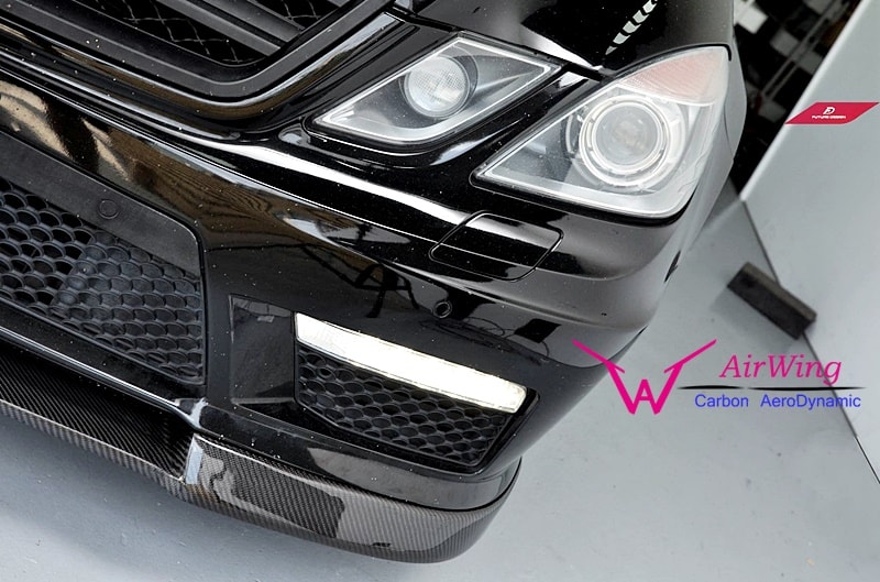 Mercedes-Benz W212 E63 Pre Facelift- VORSTEINER carbon front lip 05