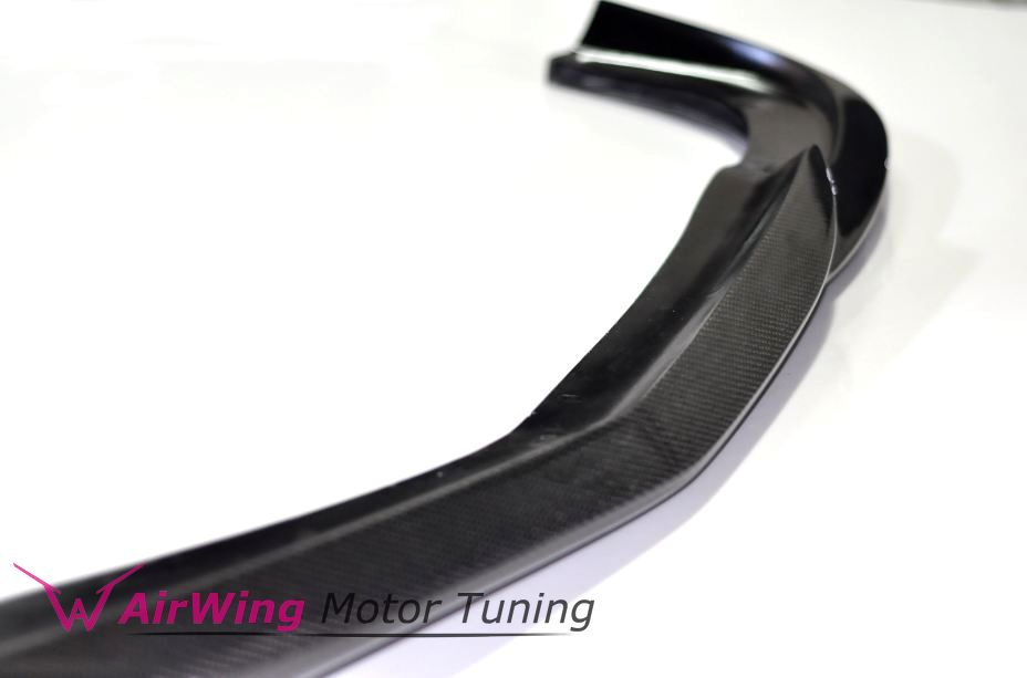 W204 C63 AMG -  GODHAND style Carbon Front Lip Spoiler 4
