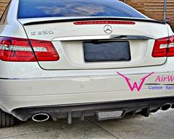 W207 - AirWing style Carbon Rear Diffuser （OEM bumper）