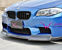 F10 M5 - AirWing style Carbon Front Lip Spoiler
