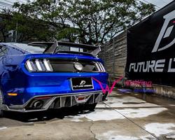 Mustang - HP style Carbon Rear Diffuser