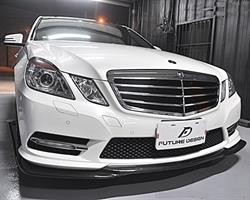 W212 - GODHAND style Carbon Front Lip Spoiler