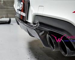 F06 F12 F13 M6 – 3D style Carbon Rear Diffuser M6 bumper