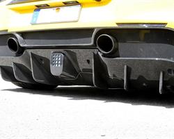 Ferrari 488 GTB - Novitec style Carbon Rear Diffuser