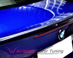 E82 - AirWing style Carbon Trunk Cover